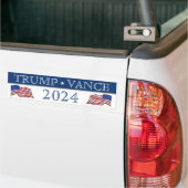Donald Trump JD Vance in 2024 Bumpersticker (Op Truck)
