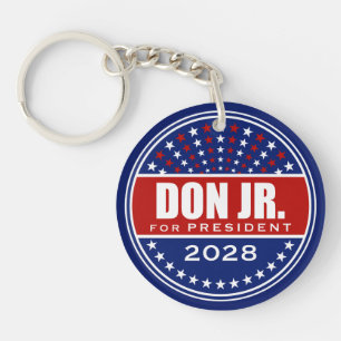 Donald Trump Jr. voor president 2028 Sleutelhanger