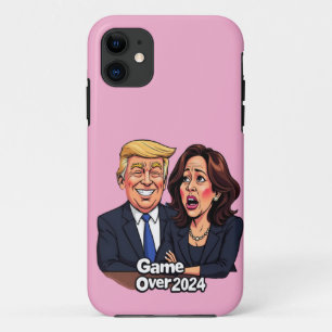 Donald Trump Kamala Harris iPhone 11 Hoesje