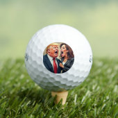 Donald Trump Kamala Harris Golfballen (Insitu Shirt)