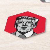DONALD TRUMP KARTONNEN ONDERZETTERS (Schuin)