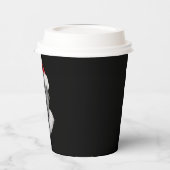 Donald Trump Kerst Grappig Santa Hat Gift Papieren Bekers (Links)