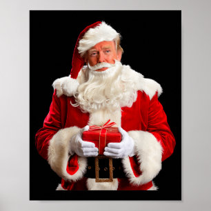 Donald Trump Kerstman Kerstmis Kerstmis Amerika Pr Poster