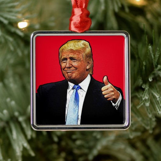 DONALD TRUMP KERSTMIS 2024 Ornament (Boom)
