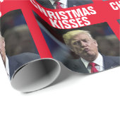 DONALD TRUMP KERSTMIS KISS INPAKPAPIER (Rol Hoek)