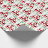 Donald Trump Kerstmuts maakt kerst weer geweldig Cadeaupapier (Hoek)