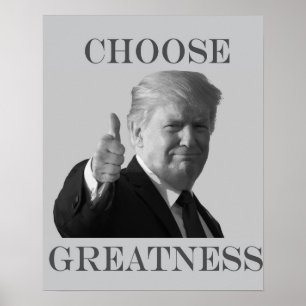 Donald Trump Kies voor grootsheid Poster
