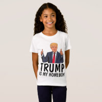 DONALD TRUMP Kinder T-shirts, MIJN HOMEBOY