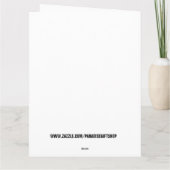 DONALD TRUMP KISS BIRTHDAY OVERGEPLAATSTE KAARTEN (Achterkant)