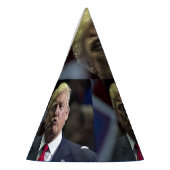 DONALD TRUMP KISS BIRTHDAY PARTY PETTEN FEESTHOEDJES (Links)