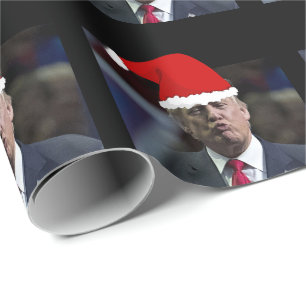 DONALD TRUMP KISS CHRISTMAS  CADEAUPAPIER