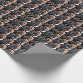 DONALD TRUMP KISS CHRISTMAS WRAPPING PAPER CADEAUPAPIER (Hoek)