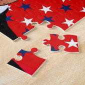 DONALD TRUMP KISS JIGSAW PUZZLE FACILE (Côté)