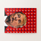 DONALD TRUMP KISS JIGSAW PUZZLE FACILE (Horizontal)