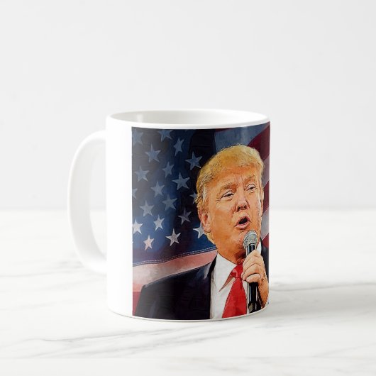 Donald Trump Koffiemok (Voorkant links)
