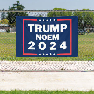 Donald Trump Kristi 2024 Spandoek