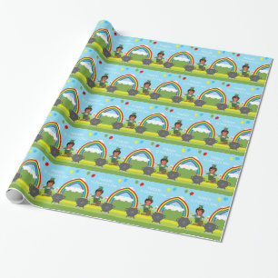 donald trump leprechaun cadeaupapier