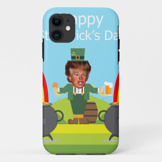 donald trump leprechaun Case-Mate iPhone case (Achterkant)