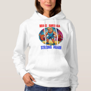 DONALD TRUMP: MAAK KERST WEER STERK HOODIE