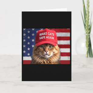 Donald Trump Maakt Katten Veilig Tegen Rode Hoed 2 Kaart