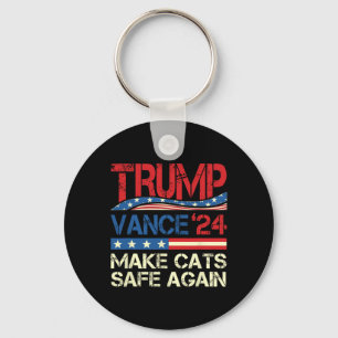 Donald Trump Maakt Katten Veilig Weer 2024 Dete Gr Sleutelhanger