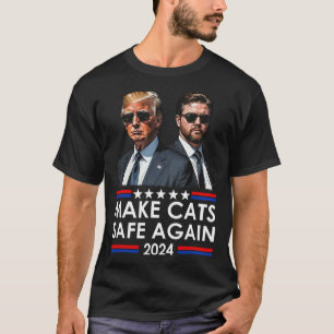 Donald Trump maakt katten weer veilig 2024 debat g T-shirt