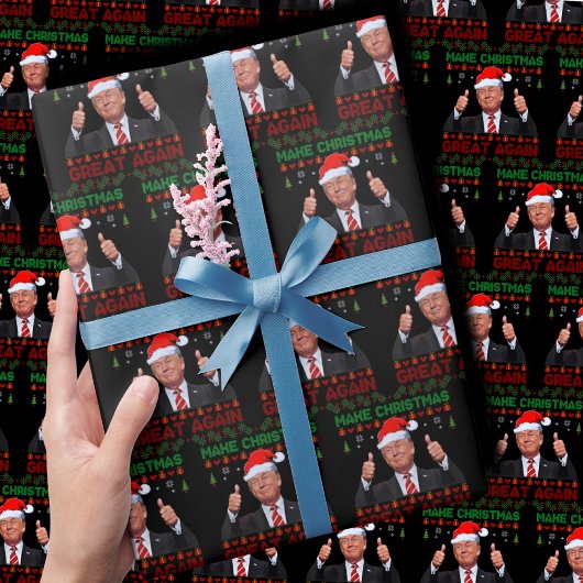 Donald Trump maakt kerst weer geweldig Cadeaupapier