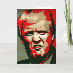 DONALD TRUMP MAD LOVE BIRTHDAAGKAARTEN KAART
