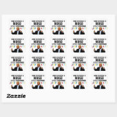 DONALD TRUMP MAGA PETITES STICKERS DE NOËL (Feuille)