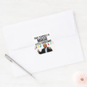 DONALD TRUMP MAGA PETITES STICKERS DE NOËL (Enveloppe)