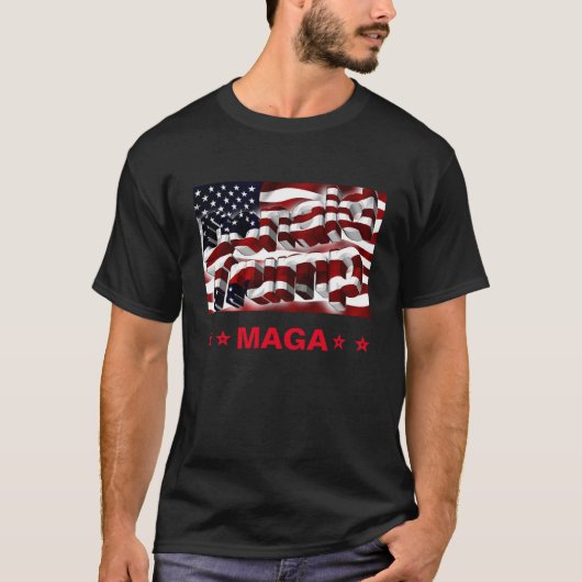 Donald Trump - MAGA T-shirt (Voorkant)