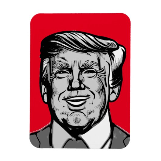 DONALD TRUMP MAGNEET (Verticaal)