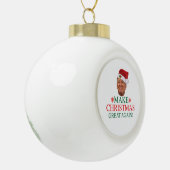 Donald Trump - Make Christmas Great Again Ornament (Links)