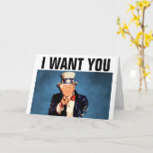 DONALD TRUMP MARIAGE ANNIVERSAIRE DES CARTES DE SA (Fleur jaune)