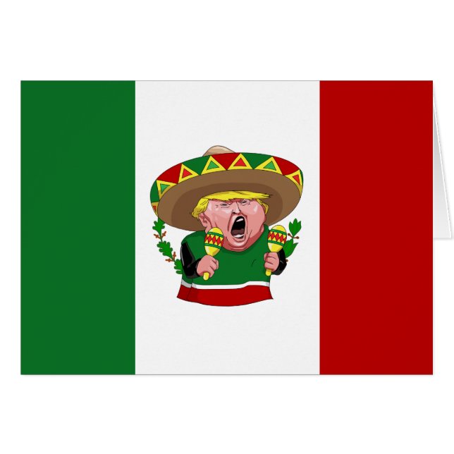 donald trump mexicain (Devant horizontal)