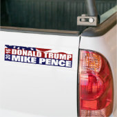 Donald Trump Mike Pence 2016 Verkiezing Bumpersticker (Op Truck)