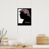 DONALD TRUMP MILTON GASER REDUY POSTER (Cuisine)