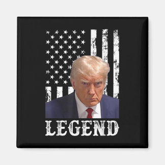 Donald Trump-Mok schoot President Legend American  Magneet