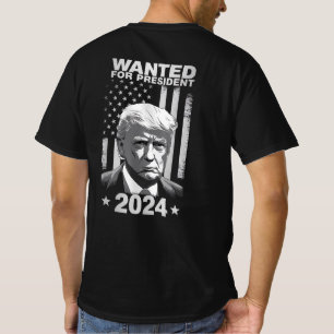 Donald Trump Mok Shot gezocht voor Amerikaans Pres T-shirt