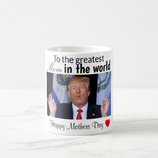 Donald Trump MUG pour un cadeau de jour pour les m (Centre)