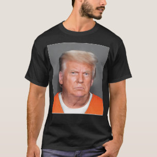 Donald Trump Mugshot Uit de Gevangenis T-shirt
