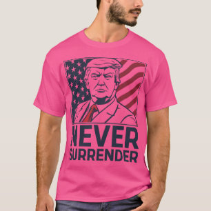 Donald Trump Mugshot wilde Amerika 2024 redden T-shirt