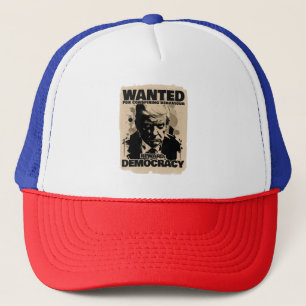 Donald Trump Mugshot wilde Poster - Georgia Count Trucker Pet