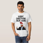 DONALD TRUMP NOËL GRAND DE NOUVEAU T-SHIRTS (Devant entier)