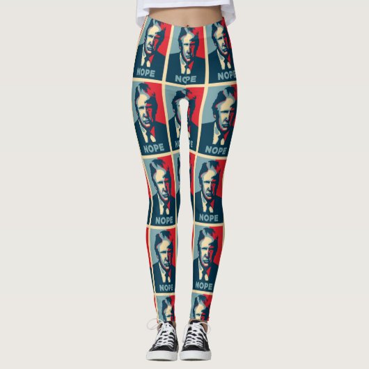 donald trump nope leggings (Devant)
