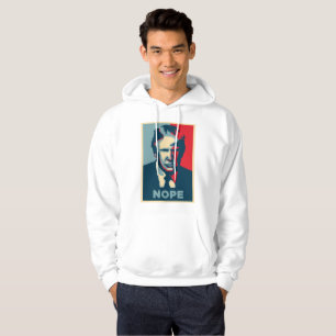 donald trump nope mannen overhemd hoodie