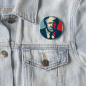 donald trump nope ronde button 5,7 cm (In situ)