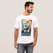 Donald Trump "NOPE" shirt (Voorkant volledig)