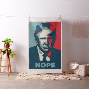 Donald Trump Nope stof
