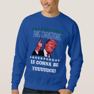 Donald Trump Oegly kerstshirt, jochie Trui